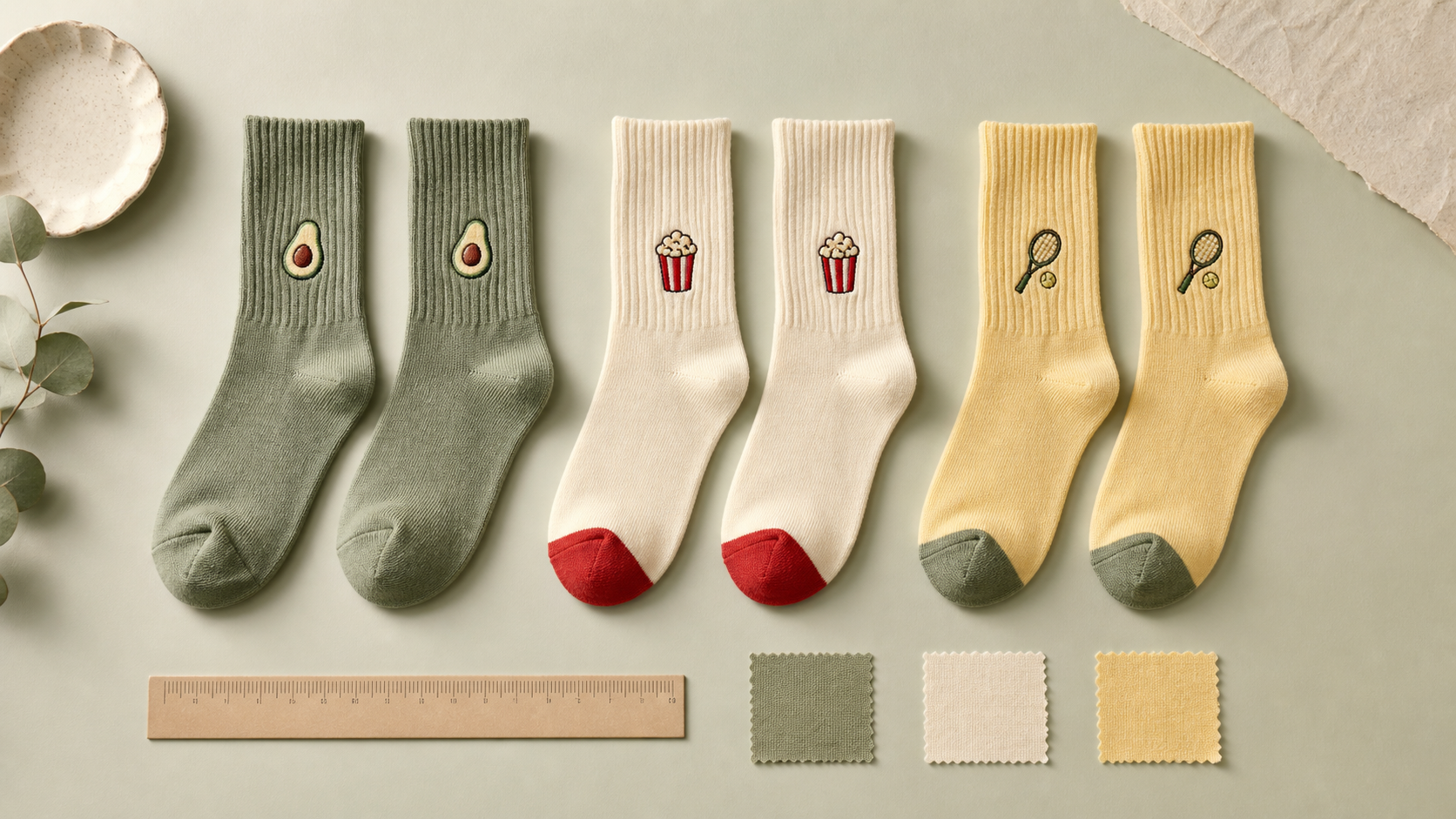 Chips novelty crew socks